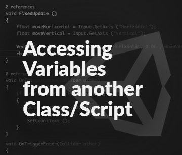 Accessing Variables from another Class/Script